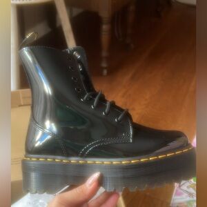 Dr. Martens Jadon Black Patent Leather 6